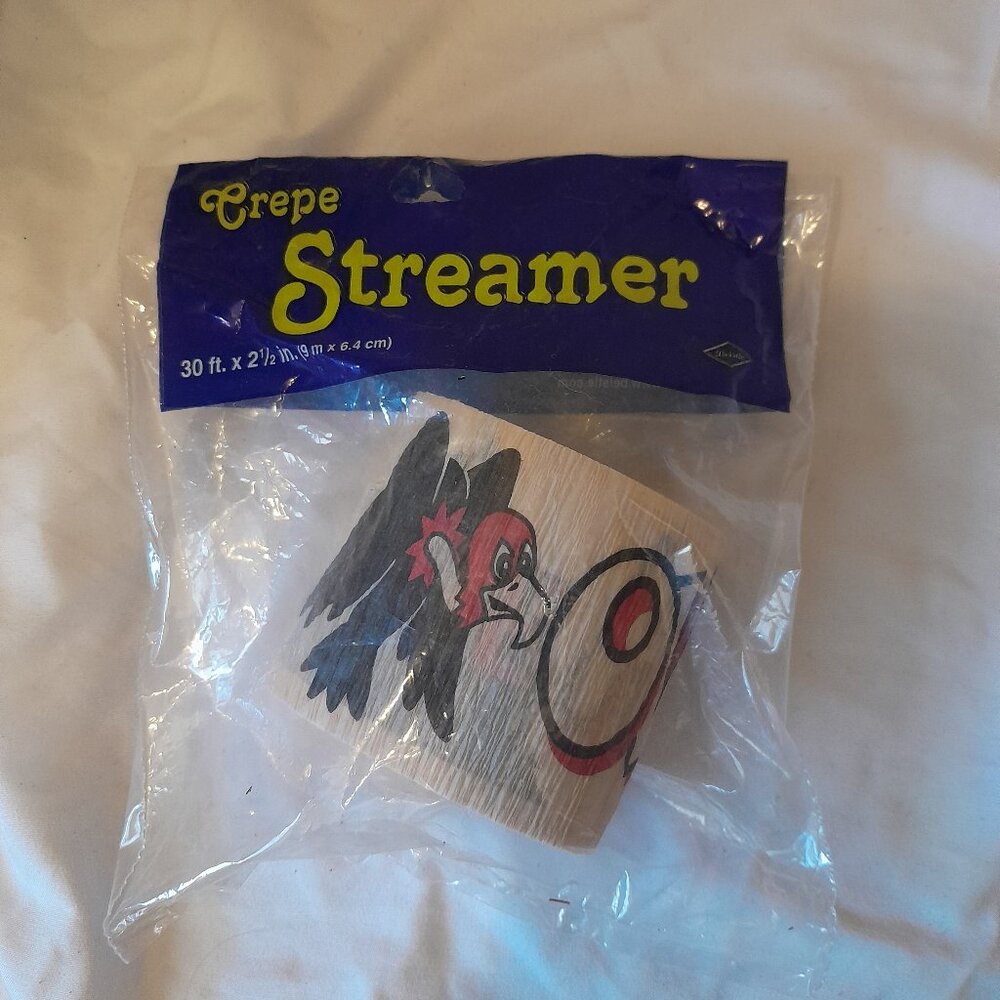 FREE WITH PURCHASE!! - Vintage 1991 Over the hill Streamer NWT